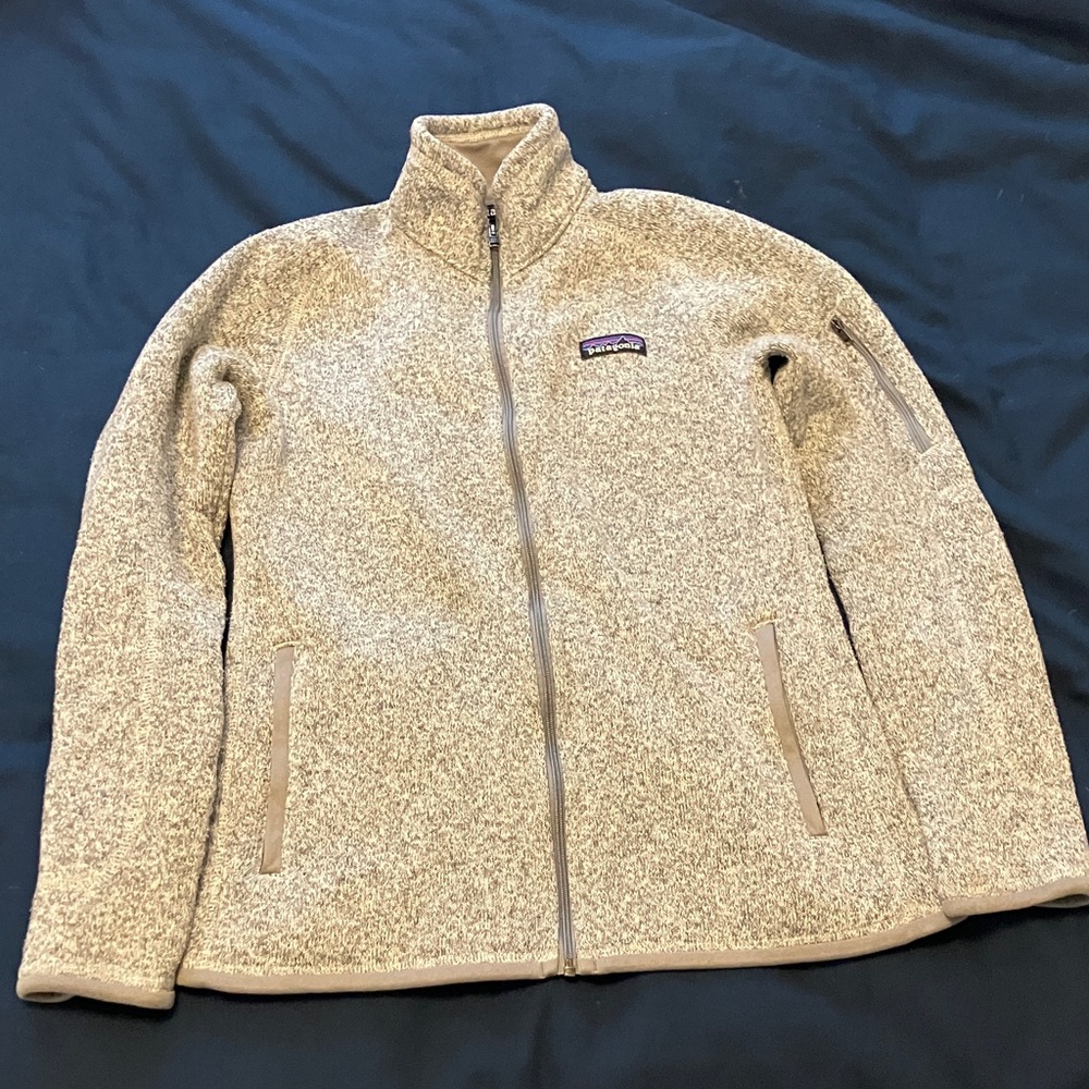 Patagonia Heather gray Full-Zip Fleece Jacket